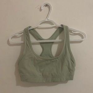 Aritzia TNASLICK Racerback Sports Bra - Sage Green